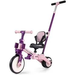 Mally Milly Optimus Max 5in1 Dreirad mit Führungsschiene rosa