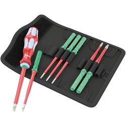 Wera Kraftform Kompakt VDE Stainless 8 extra slim 1 Elektriker Wechselklingen-Set 05006630001