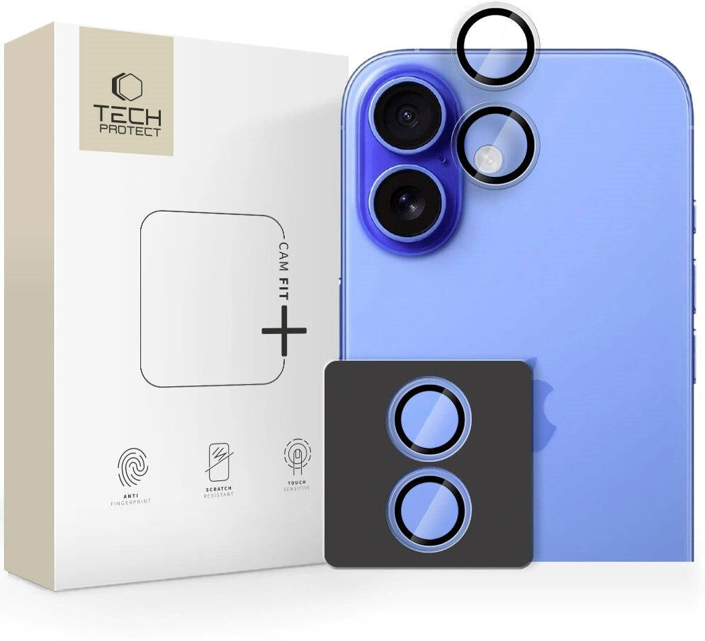 Tech-Protect - iPhone 17 - Camring Fit+ Kameralinsebeskyttelse - Gennemsigtig