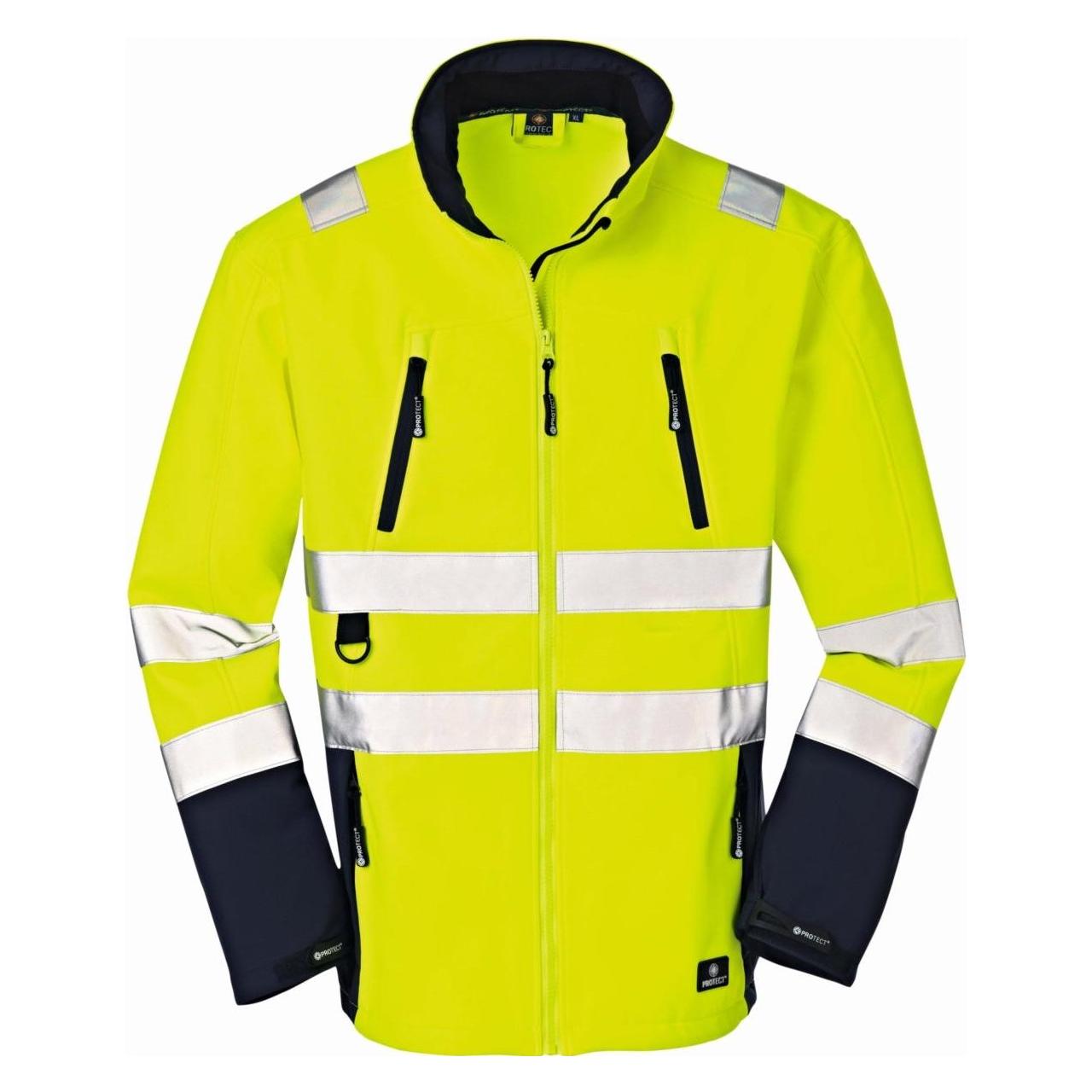 Magni 4 Protect Warnschutz Softshelljacke PITTSBURGH 3476 Wetterschutzjacke XXL (XXL) (228247)