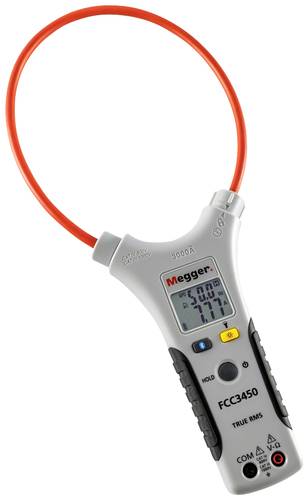 Megger FCC3450 Stromzange digital inkl. Tasche CAT III 1000 V, CAT IV 600V Anzeige (Counts): 10000