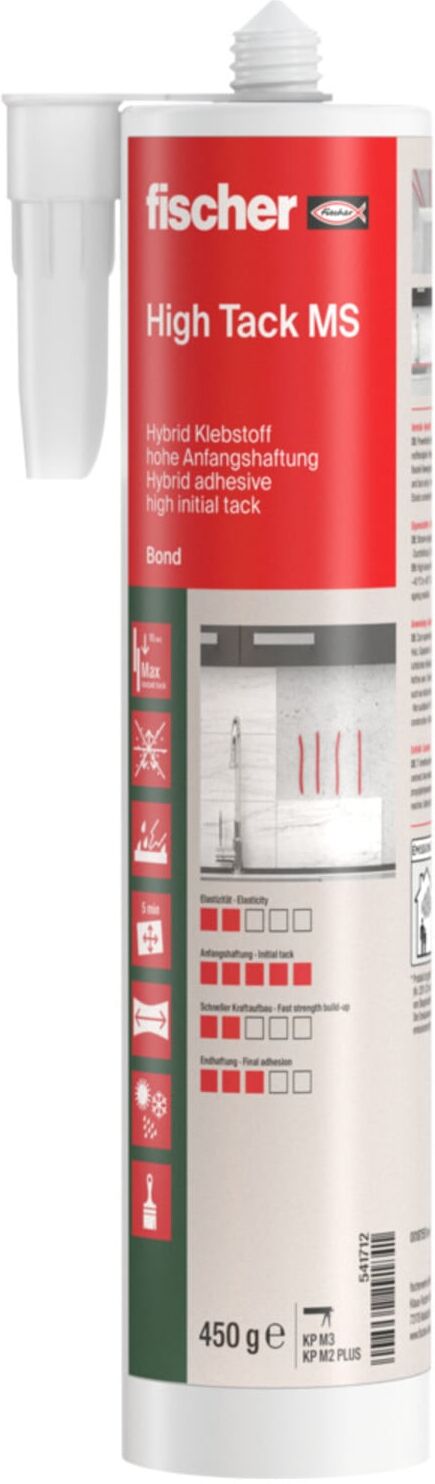 fischer Powerkleber High Tack MS 290 weiß (541712)