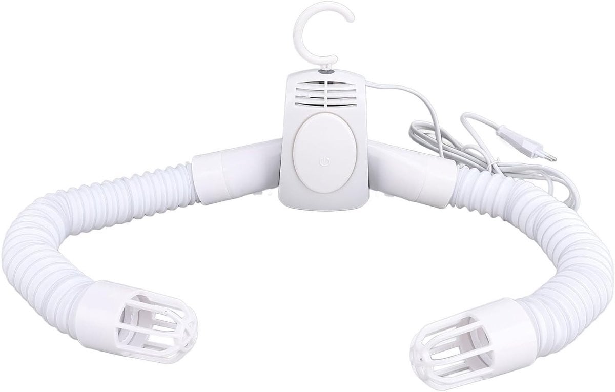 Elektrisch Kledingrek Wit - Multifunctionele Draagbare Kledingdroger - Breedte: 42 cm