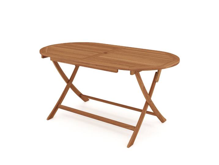 Gartentisch Holz ADONIS 160 x 85 cm