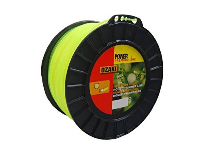 GREENSTAR 3890 Spoel nylon band rond Premium Line Ozaki 169 m, ø 3,00 mm zwart