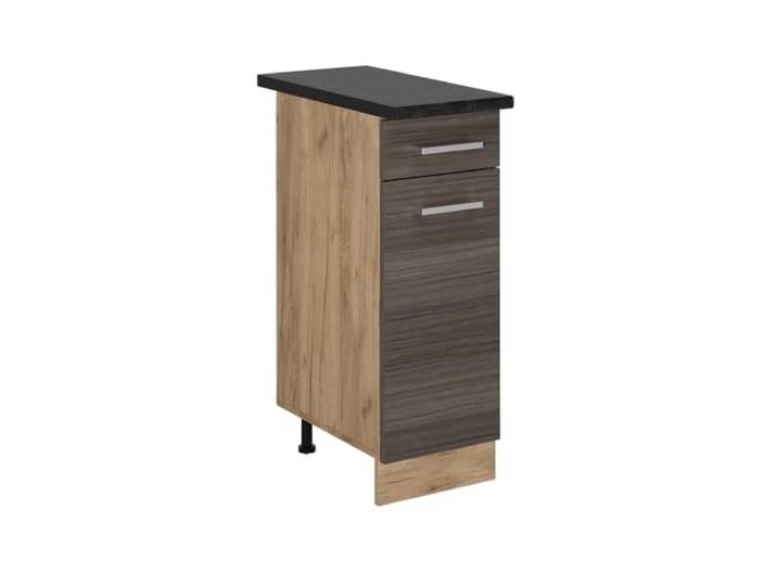 Vicco Küchenunterschrank R-Line, Edelgrau, 30 cm