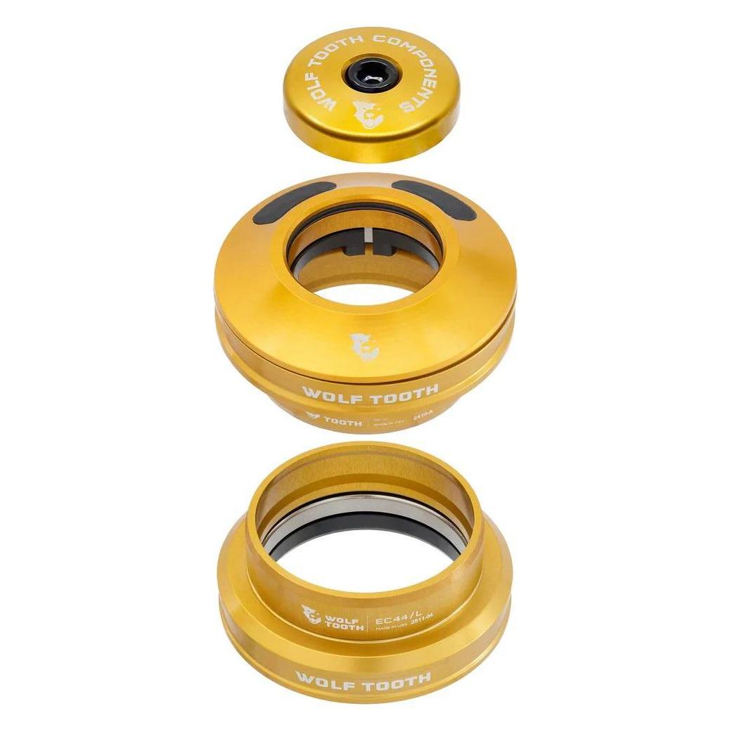 Wolf Tooth Semi-Internal Cable Routed Steuersatz, EC44/28.6 | EC44/40, gold (68717134)