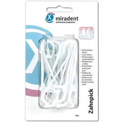 Miradent Zahnpick Zahnseidensticks 30 St