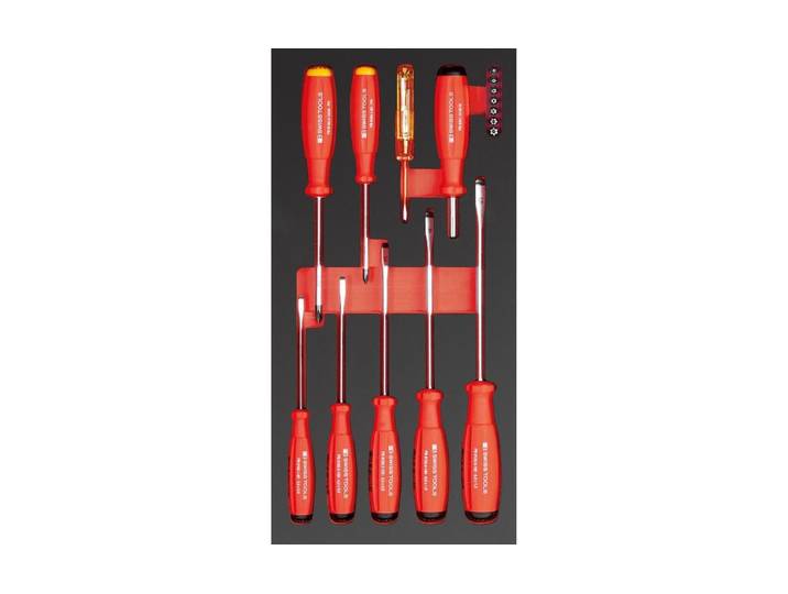 Schraubendreher KRAFTWERK PB 16-teilig , bunt, L:200mm, Schraubendreher, Schraubendreher