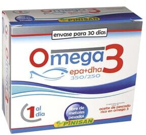 Pinisan Ómega 3 EPA+DHA 350/250 30 Caps