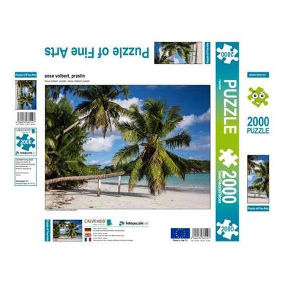 CALVENDO Puzzle anse volbert, praslin | 2000 Teile Lege-Größe 90 × 67 cm Foto-Puzzle für glückliche Stunden