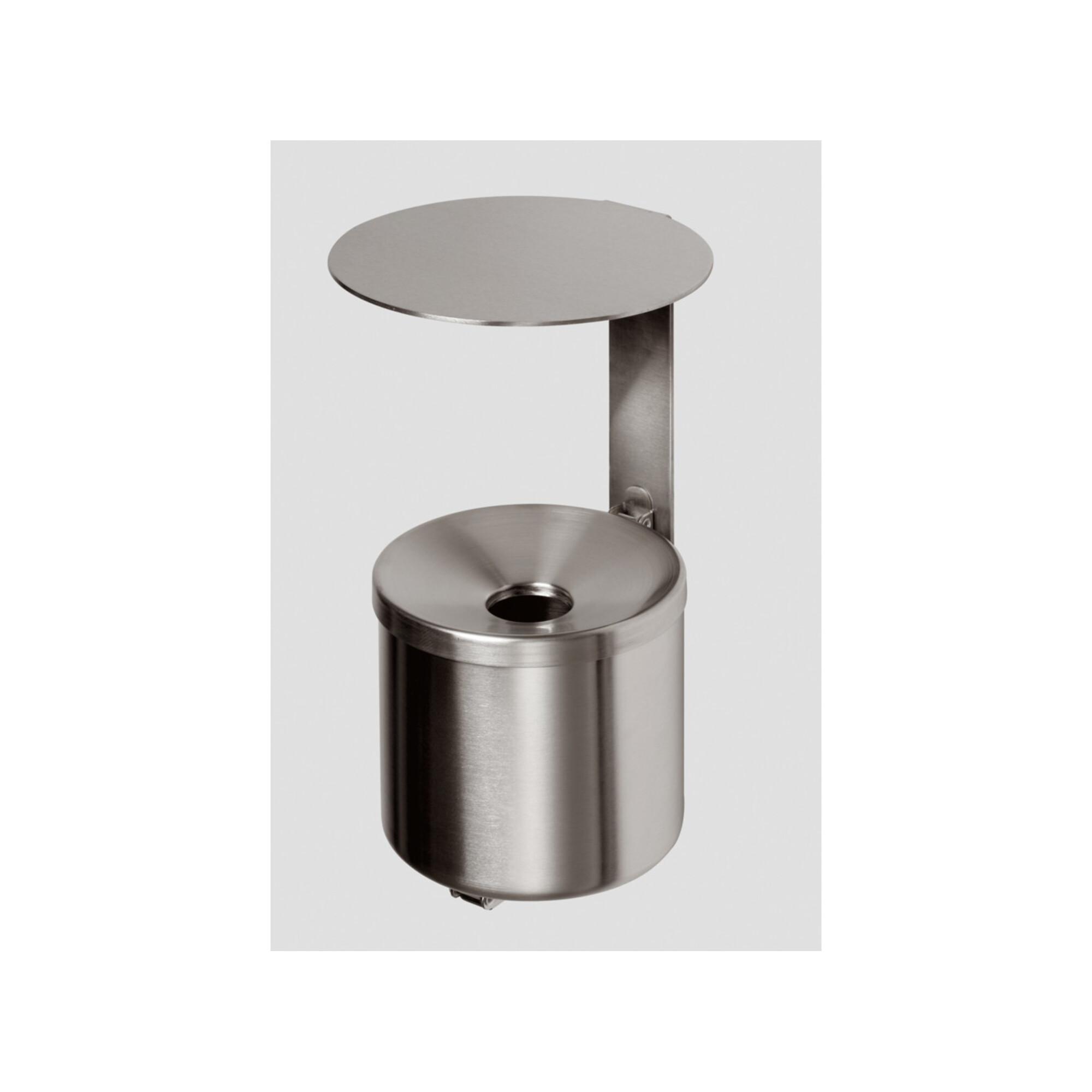 VAR Wandascher WH 16 Edelstahl mit Dach VA 2,4 l (32231)