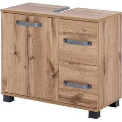 Waschbeckenunterschrank Eiche