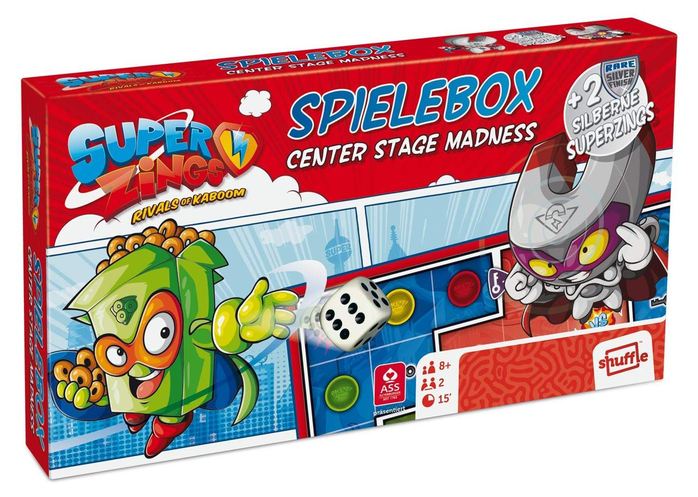 ASS-Altenburger Super Zings 22510002 Speldoos Gezelschapsspel Bordspel