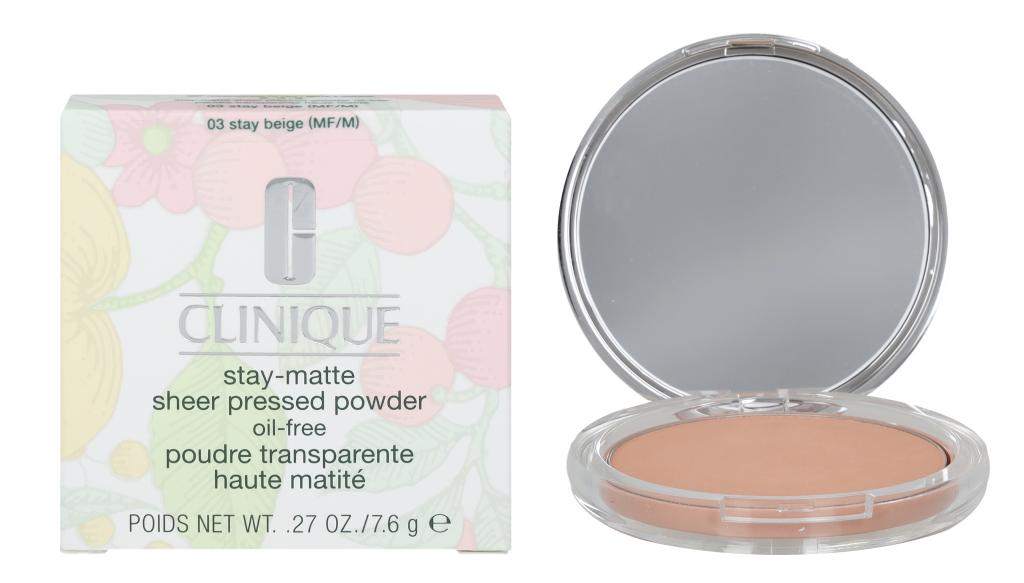 Clinique Stay-Matte Sheer Geperst Poeder