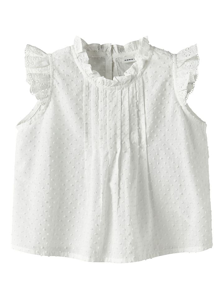 name it Bluse "Jusa" in Weiß - 116