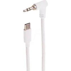 SHVP BS14-08036 - Adapterkabel USB C auf Klinke Winkel, Stereo, 2,0 m
