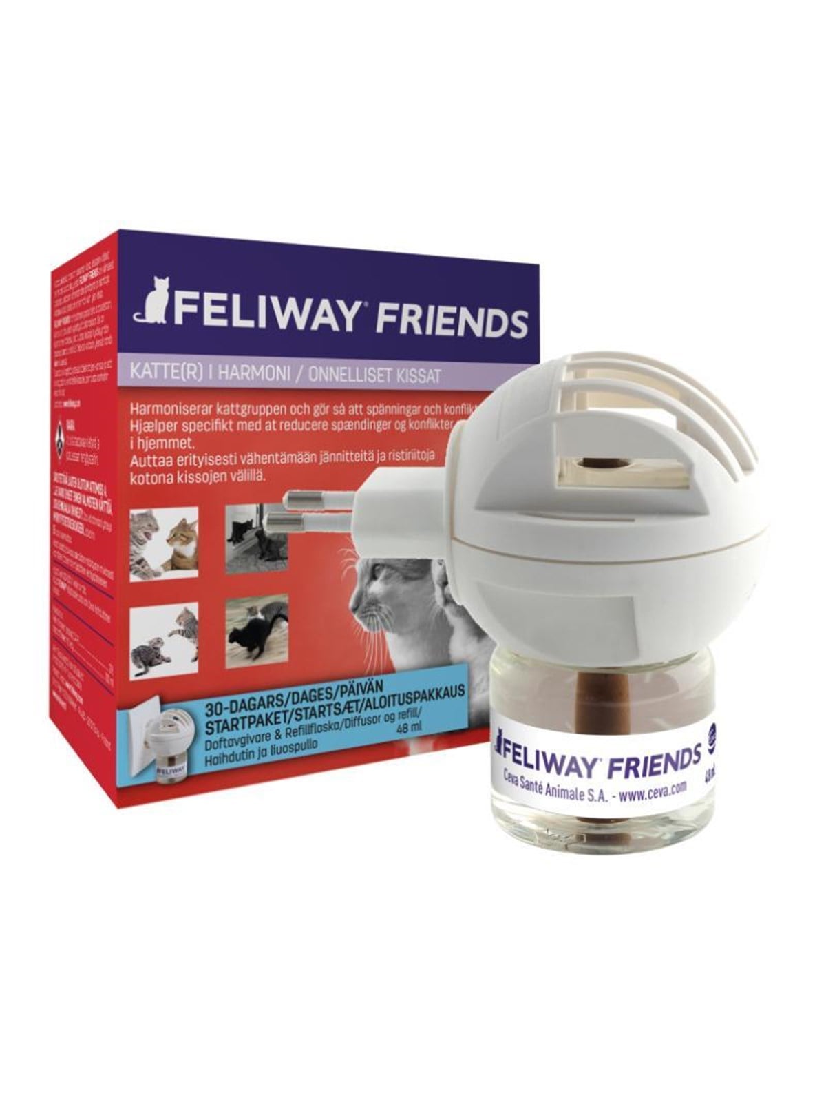 Feliway Friends Diffuser, 48 ml