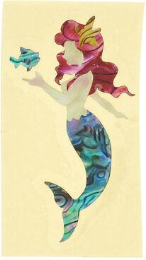 Jockomo Little Mermaid Inlay Sticker