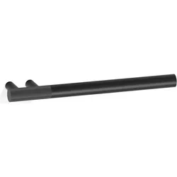 Club Handtuchreling 25 cm rechts schwarz matt