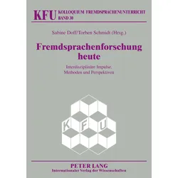 Fremdsprachenforschung heute, Fachbücher