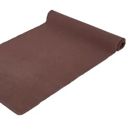 TISCHLÄUFER braun 44/178 cm, 100% Baumwolle