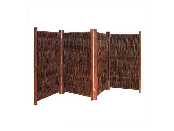 NOOR Paravent Weide - mehrteilig - klappbar - Sichtschutz-Module (4 St), aus Naturmaterialien - Sichtschutz für Garten, Terrasse und Balkon