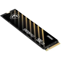 MSI SSD 500GB M.2 Gen4 Spatium M461 PCIe 4.0 4700/1700 QLC (500 GB, M.2), SSD
