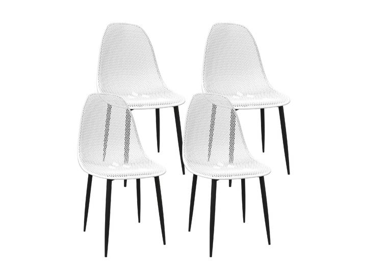 Esszimmerstuhl MELINA 4er Set weiss