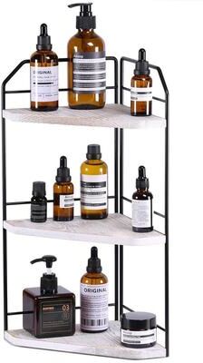 No "Countertop Corner Shelf Organizer - 7.87""D x7.87""W x 17.4""H"