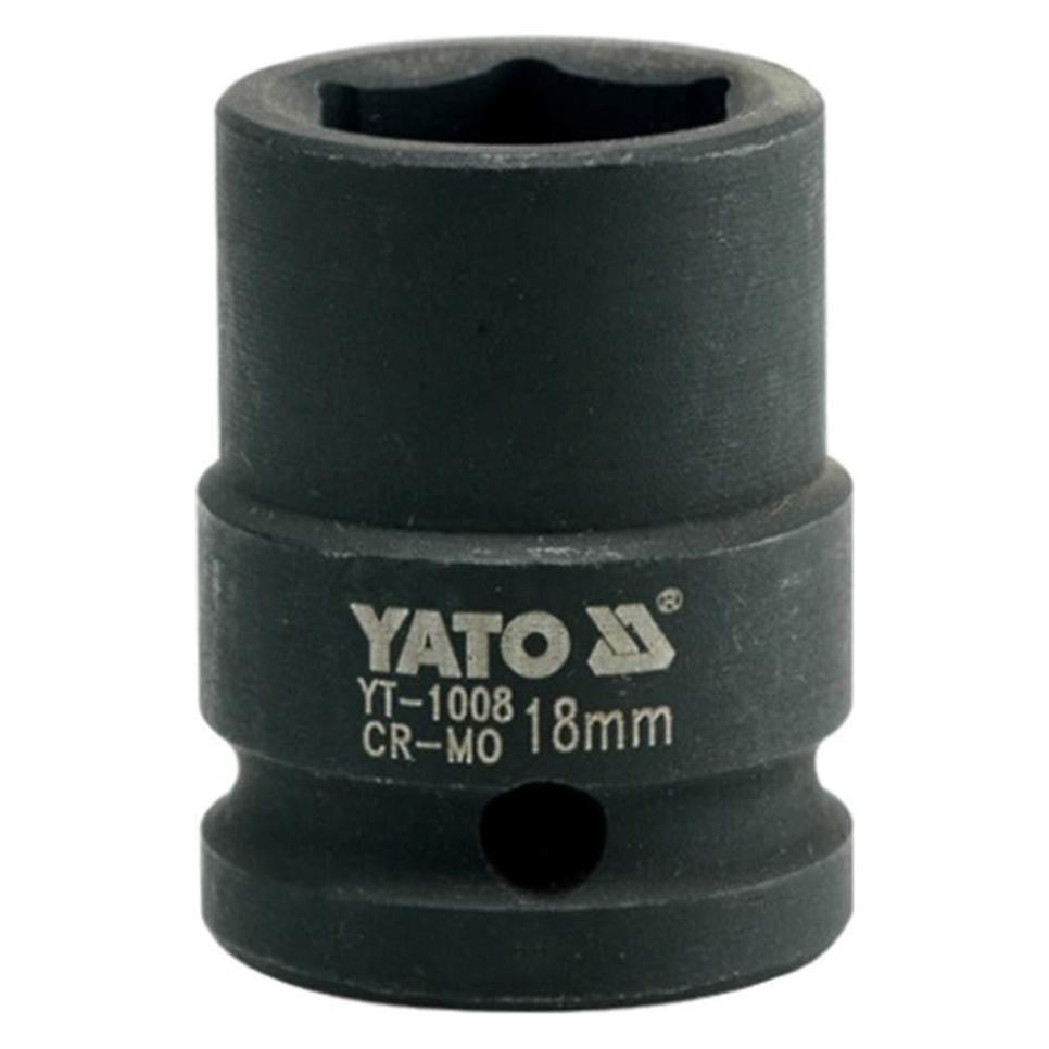 Yato sechseckig 1/2 & quot Kurz 18 mm (18 mm) (YT-1008)