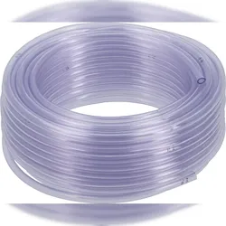 TRIZERATOP Tuyau en PVC, air, eau, essence, 5 mm, 25 m
