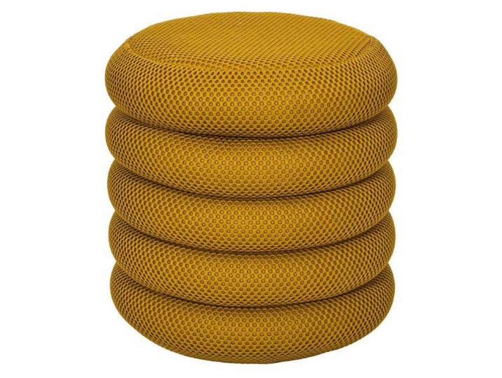 Pouf - HOME DECO FACTORY - Rangement - Jaune