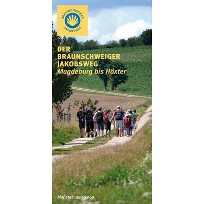 Wanderkarte Der Braunschweiger Jakobsweg, Sonstige von , Grünes Herz, 978-3-86636-933-7