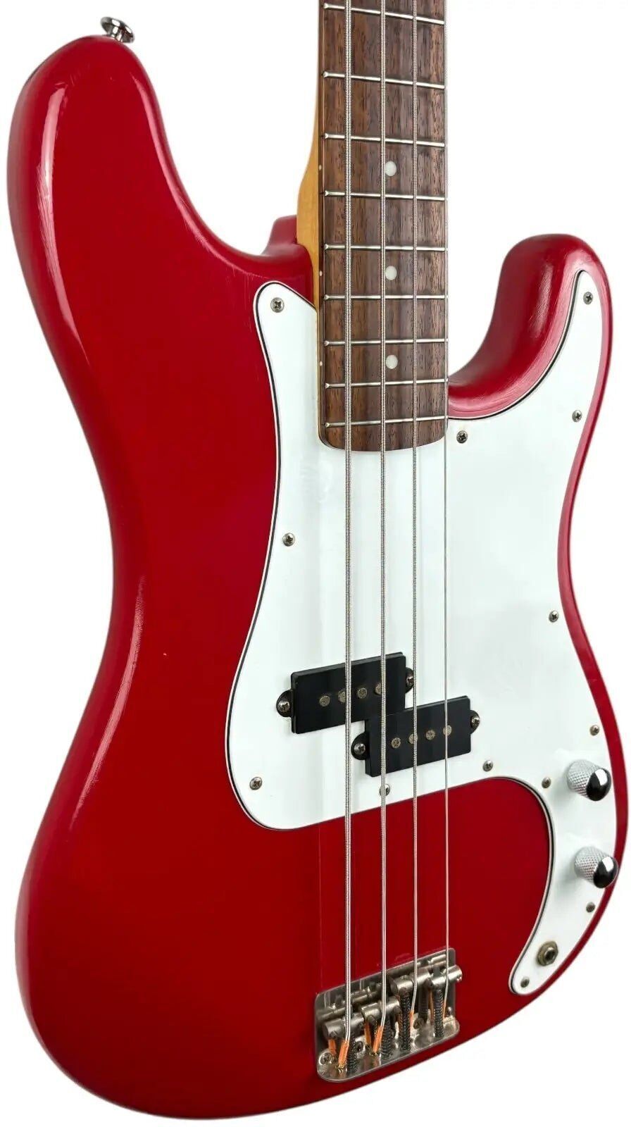 Squier Bullet Bass Korea 1987 - Rouge   rouge - Refurbished