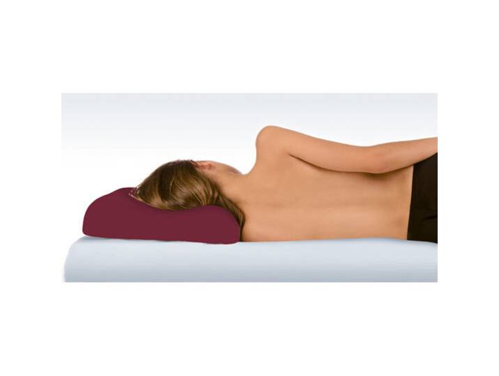 Living Home Kissenbezug Health Fix Burgundy Einfarbig Baumwolle B 30 T 50 cm - Kissenbezug
