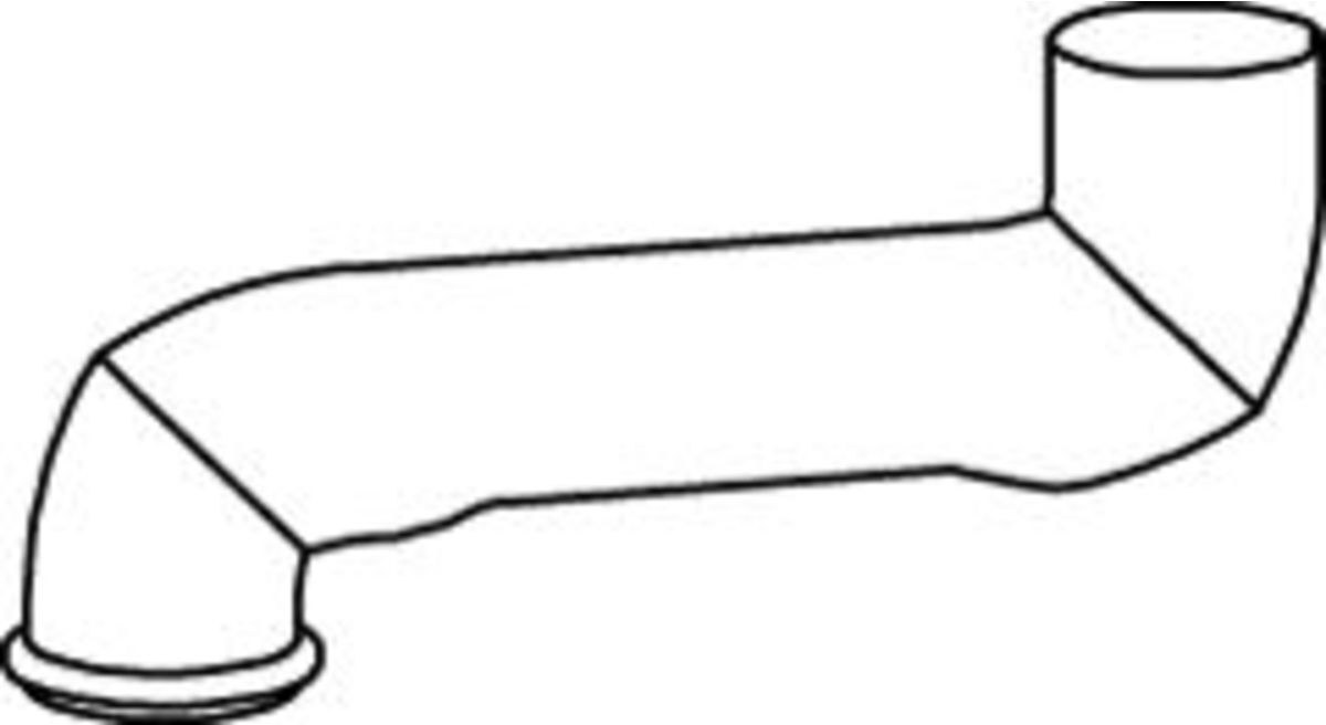Auspuffrohr DINEX DIN80554