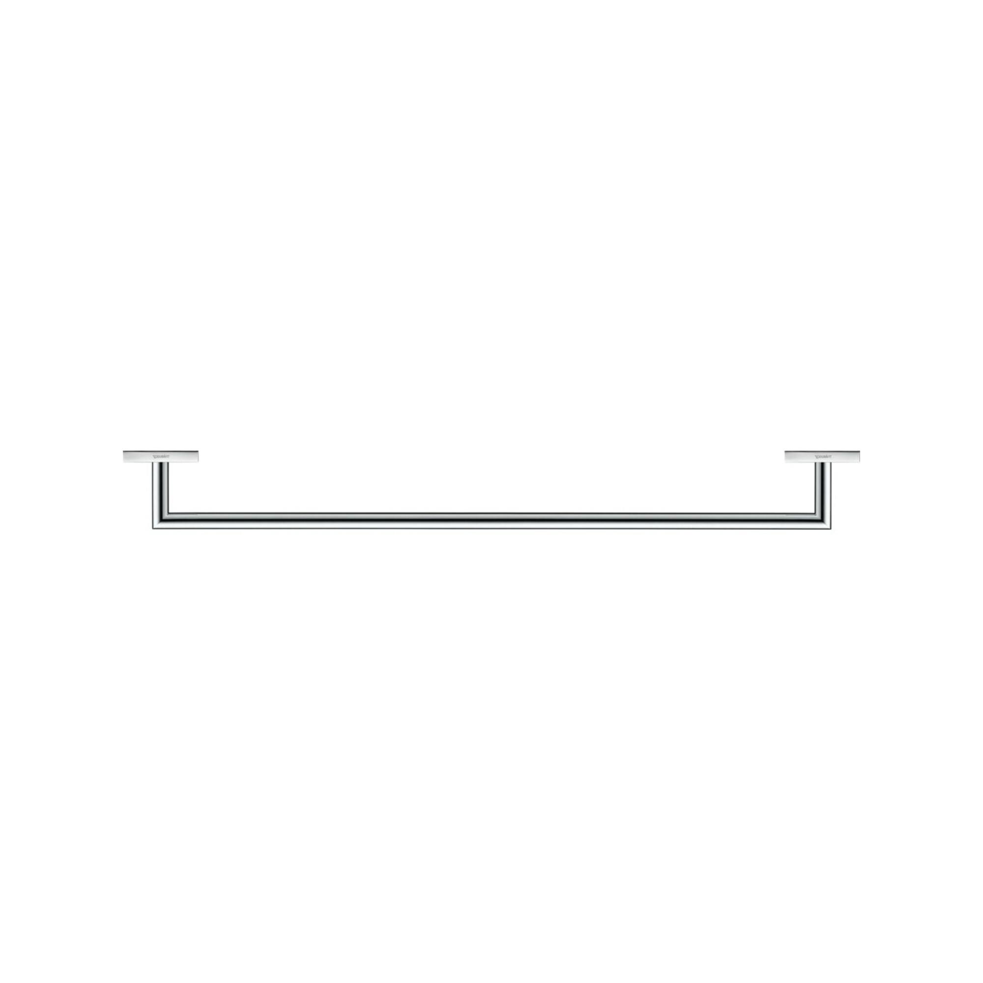 Duravit Badetuchhalter Karree 66,8x7cm, chrom (0099591000)