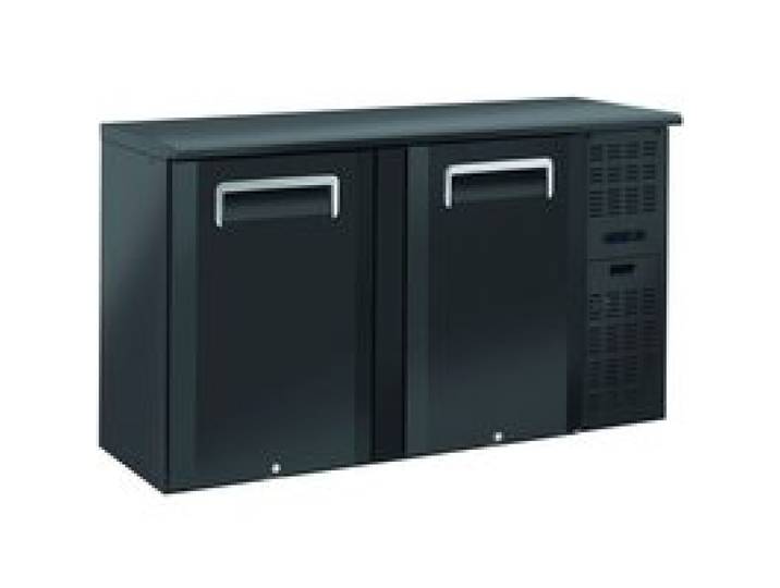 Arrière-bar Réfrigérée - 2 portes pleines - 315 L - 4 étagères - Nosem