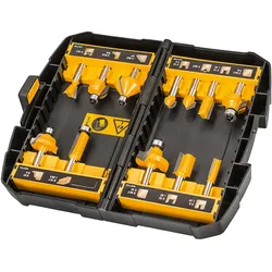DEWALT Fräser-Set 12-tlg - DT90016-QZ