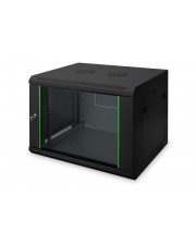 DIGITUS Wandgehäuse Dynamic Basic Serie 600x450 mm BxT Schwarz (DN-19 12-U-EC-SW)