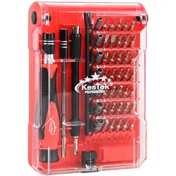 KesTek Feinmechaniker Schraubendrehersatz 45-tlg.
