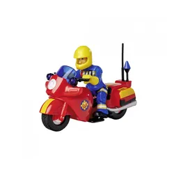 Simba - Feuerwehrmann Sam - Motorrad mit Figur