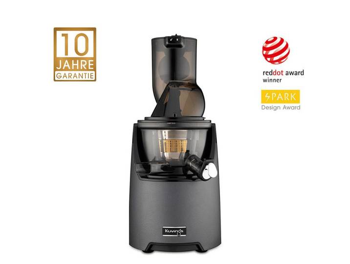 Kuvings Entsafter EVO820 (NS-1256CEC), 240,00 W, Mastizierender Kaltpress-Entsafter mit großer Einfüllöffnung