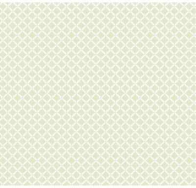 York Wallcoverings Diamond Gate Green Wallpaper