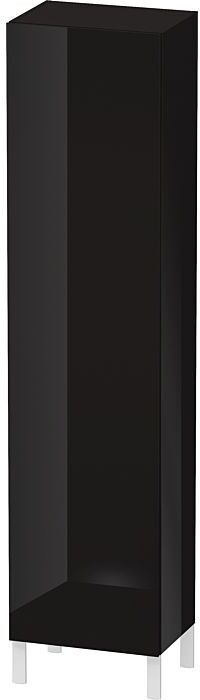 Duravit L-Cube Hochschrank LC1191L4040 individual, Tür links, schwarz hochglanz