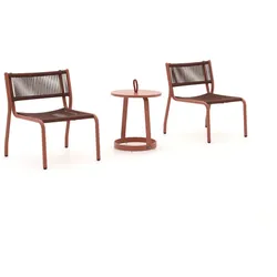 Manifesto Misurina/Salemi Lounge Balkon-Set 3-teilig stapelbar