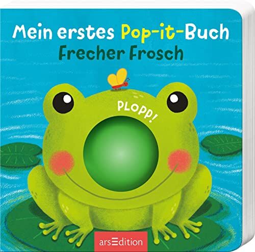 Mein erstes Pop-it-Buch – Frecher Frosch: Plopp! Ein erstes Spielbuch für kleine Kinder ab 12 Monaten - Preis vom 09.10.2026 07:28:09 h