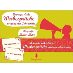 Singliesel Unvergessliche Werbesprüche vergangener Jahrzehnte (Deutsch)