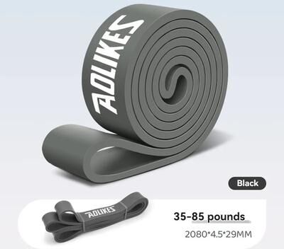 Uplifted Finds AOLIKES Pull Up Assist Resistance Bands For Home And Gym Workouts black
